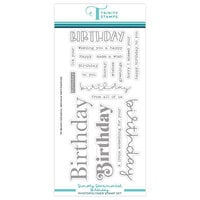 Trinity Stamps - Sweet Summer Celebration Collection - Clear Photopolymer Stamps - Simply Sentimental - Birthday