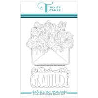 Trinity Stamps - Clear Photopolymer Stamps - Filled with Gratitude