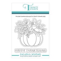 Trinity Stamps - Halloween - Clear Photopolymer Stamps - Pumpkin Bouquet