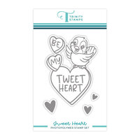 Trinity Stamps - Clear Photopolymer Stamps - Tweet Heart