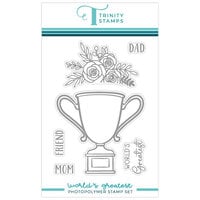 Trinity Stamps - Clear Photopolymer Stamps - Worlds Greatest