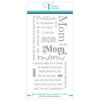 Trinity Stamps - Clear Photopolymer Stamps - Simply Sentimental - Mom