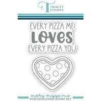 Trinity Stamps - Clear Photopolymer Stamps - Every Pizza Me