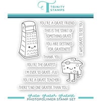 Trinity Stamps - Clear Photopolymer Stamps - Grate Grater Gratest
