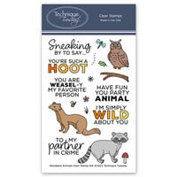 Technique Tuesday - Animal House Collection - Clear Photopolymer Stamps - Woodland Animal