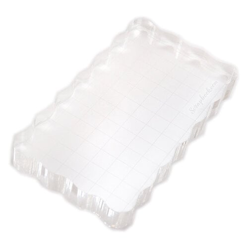 7 Pieces Acrylic Stamp Blocks, Clear Stamp Blocks Acrylic Blocks for  Stamping Tools Set with Grid Decorative