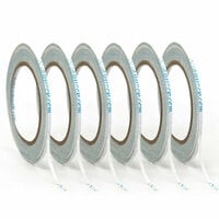 Scrapbook.com - Clear Double Sided Adhesive Roll - 1/8 Inch x 81 Feet - Permanent - 6 Pack