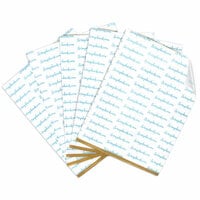 Scrapbook.com - Clear Double Sided Adhesive Sheets - 8.5 x 11 Inches - Permanent - 5 Sheets
