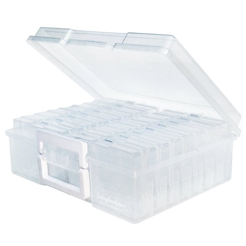  Clear Craft Storage Boxes - 4x6 - 17 Piece Set