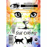 Visible Image - Clear Acrylic Stamps - Curious Cats