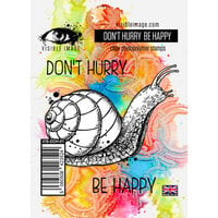 Visible Image - Clear Photopolymer Stamps - Don't Hurry Be Happy