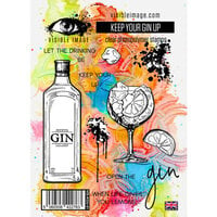 Visible Image - Clear Photopolymer Stamps - Keep Your Gin Up