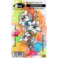 Visible Image - Clear Photopolymer Stamps - Lilies with Love