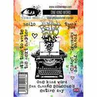 Visible Image - Clear Acrylic Stamps - One Kind Word