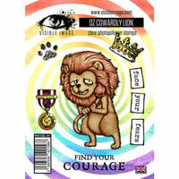 Visible Image - Wizard of Oz Collection - Clear Photopolymer Stamps - Cowardly Lion