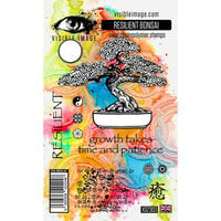 Visible Image Limited - Clear Photopolymer Stamps - Resilient Bonsai