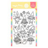 Waffle Flower Crafts - Clear Photopolymer Stamps - Happy Gnomes