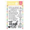Waffle Flower Crafts - Clear Photopolymer Stamps - Thank you