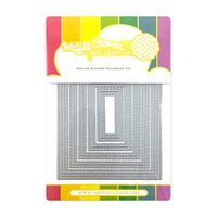 Waffle Flower Crafts - Craft Dies - Nesting Stitched Rectangles