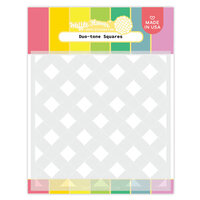 Waffle Flower Crafts - Stencils - Duo-tone Squares