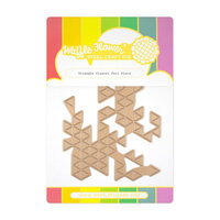 Waffle Flower Crafts - Hot Foil Plate - Triangle Cluster