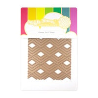 Waffle Flower Crafts - Hot Foil Plates - Zigzag