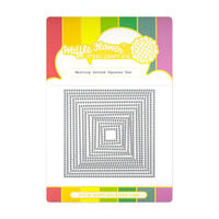 Waffle Flower Crafts - Craft Dies - Nesting Dotted Squares