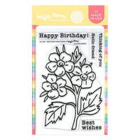 Waffle Flower Crafts - Clear Photopolymer Stamps - Sketched Hawthorn