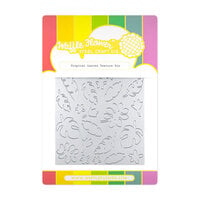 Waffle Flower Crafts - Craft Dies - Tropical Leaves Texture