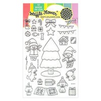Waffle Flower Crafts - O Christmas Tree Collection - Clear Photopolymer Stamps - Under the Tree