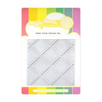 Waffle Flower Crafts - Berry Sweet Collection - Craft Dies - Sweet Plaid Texture