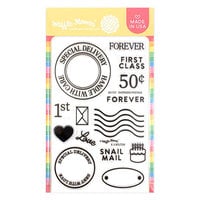 Waffle Flower Crafts - Clear Photopolymer Stamps - Oversized Postage
