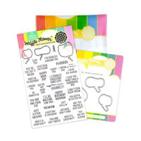 Waffle Flower Crafts - Craft Dies and Clear Photopolymer Stamp Sets - Pet Thoughts