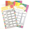 Waffle Flower Crafts - Craft Dies and Clear Photopolymer Stamp Set - Watercolor Swatches Combo