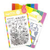 Waffle Flower Crafts - Craft Dies and Clear Photopolymer Stamp Set - Tender Blooms Combo