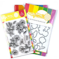 Waffle Flower Crafts - Craft Dies and Clear Photopolymer Stamp Set - Violet and Primrose