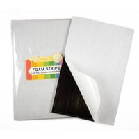 Waffle Flower Crafts - Double Sided Adhesive Foam Strips - 0.06 Inch - Black