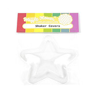Waffle Flower Crafts - Puffy Shaker Cover - Star - 3 Pack