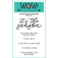 WOW! - Clear Photopolymer Stamps - Its The Season Sentiments