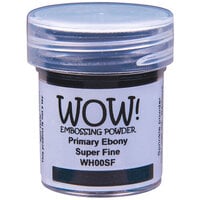 WOW! - Primary Collection - Embossing Powder - Ebony - Super Fine