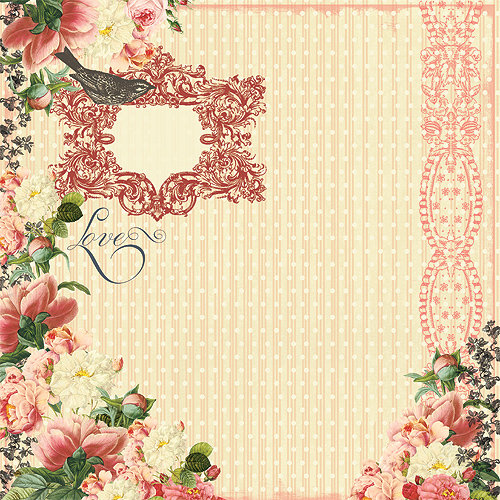 Websters Pages - Country Estate Collection - 12 x 12 Designer Vellum - Country Estate