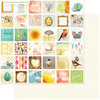 Websters Pages - Nest Collection - 12 x 12 Double Sided Paper - Special Places