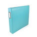 We R Memory Keepers - Classic Leather - 12 x 12 - Three Ring Albums - Aqua