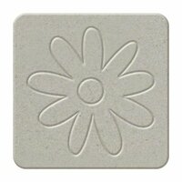 We R Memory Keepers - Raw Goods Collection - Chipboard Shape Squares - Shapes - Dainty Flower, CLEARANCE