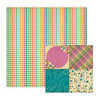 We R Memory Keepers - Vintage Blue Collection - 12 x 12 Double Sided Paper - Fashion Forward, CLEARANCE