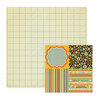 We R Memory Keepers - Out and About Collection - 12 x 12 Double Sided Paper - Grid Lock, CLEARANCE