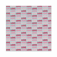 We R Memory Keepers - Love Struck Collection - 12 x 12 Glitter Paper - Love