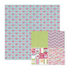 We R Memory Keepers - Love Struck Collection - 12 x 12 Double Sided Paper - Cupid's Arrow